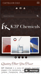 Mobile Screenshot of k2pchemicals.com